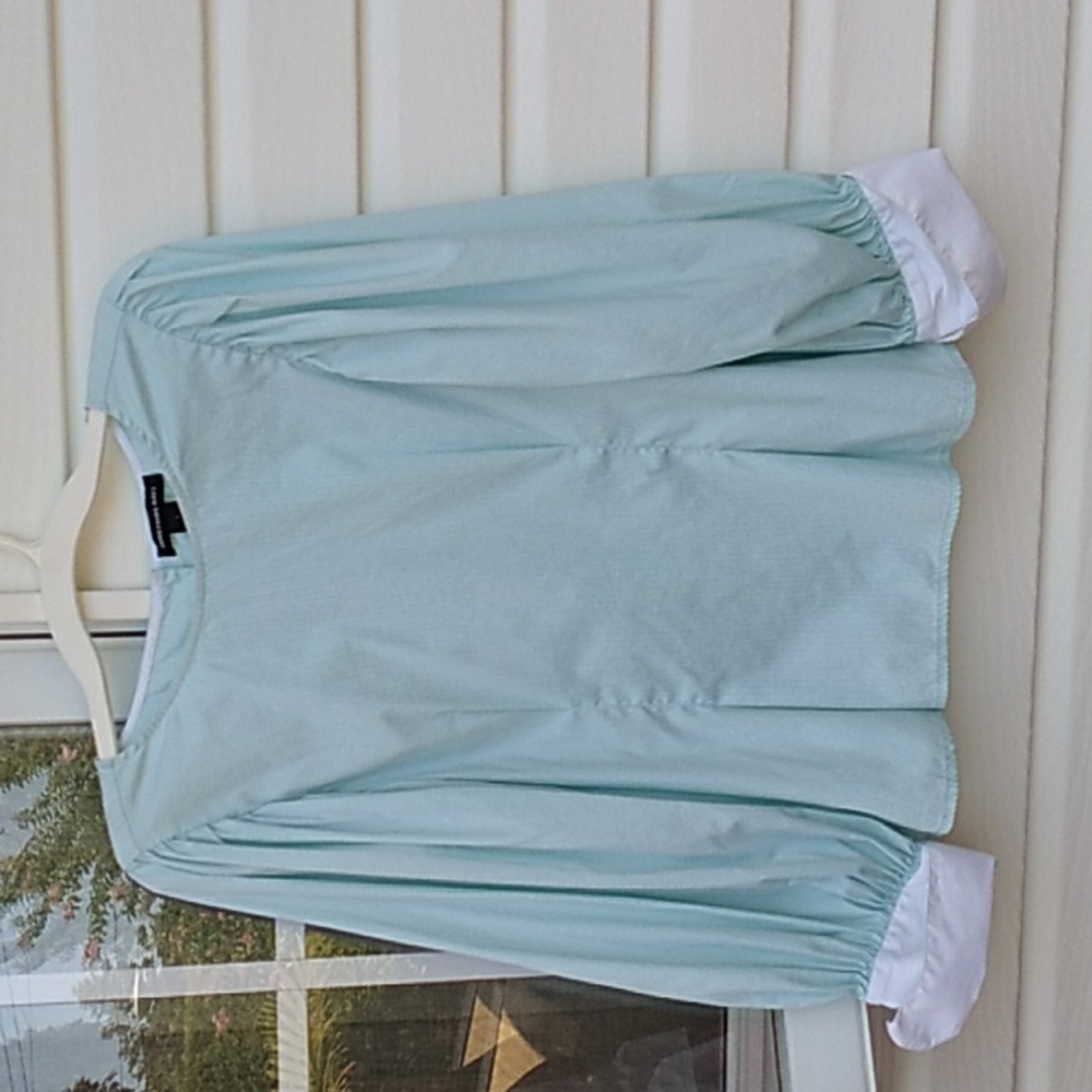 Something Navy blouse